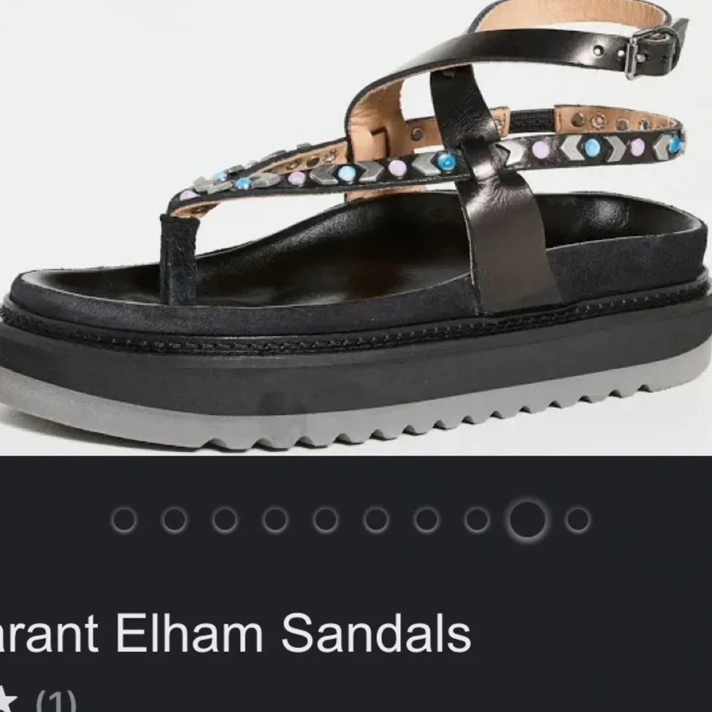 Isabel Marant Elham  Sporty sandals NWOT - Picture 6 of 6